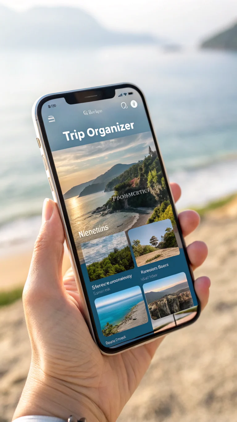 trip organizer app