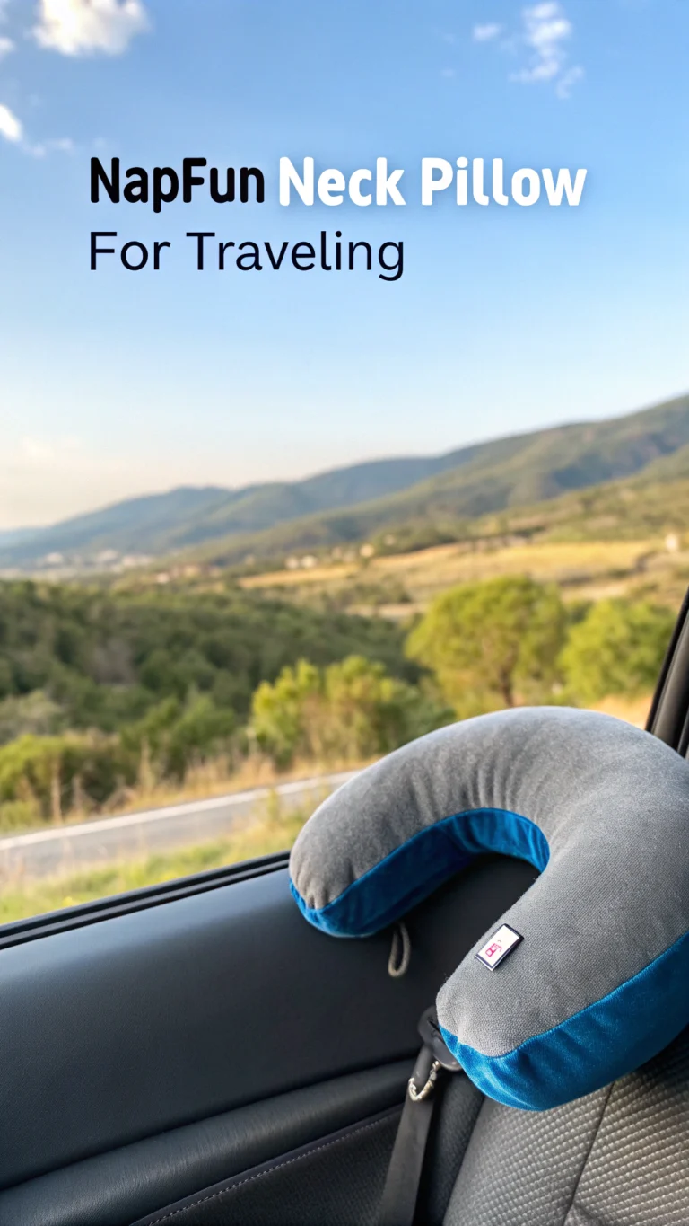 napfun Neck Pillow for Traveling,